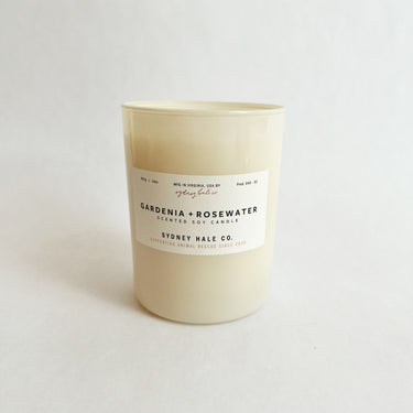 Gardenia + Rosewater Candle - Sydney Hale